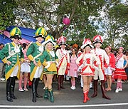 Kölner Jecken auf dem Seychellen Carnaval International de Victoria 2016  (©Foto: Martin Schmitz)